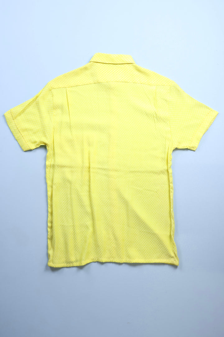 Vintage Checked Short Sleeve Shirt