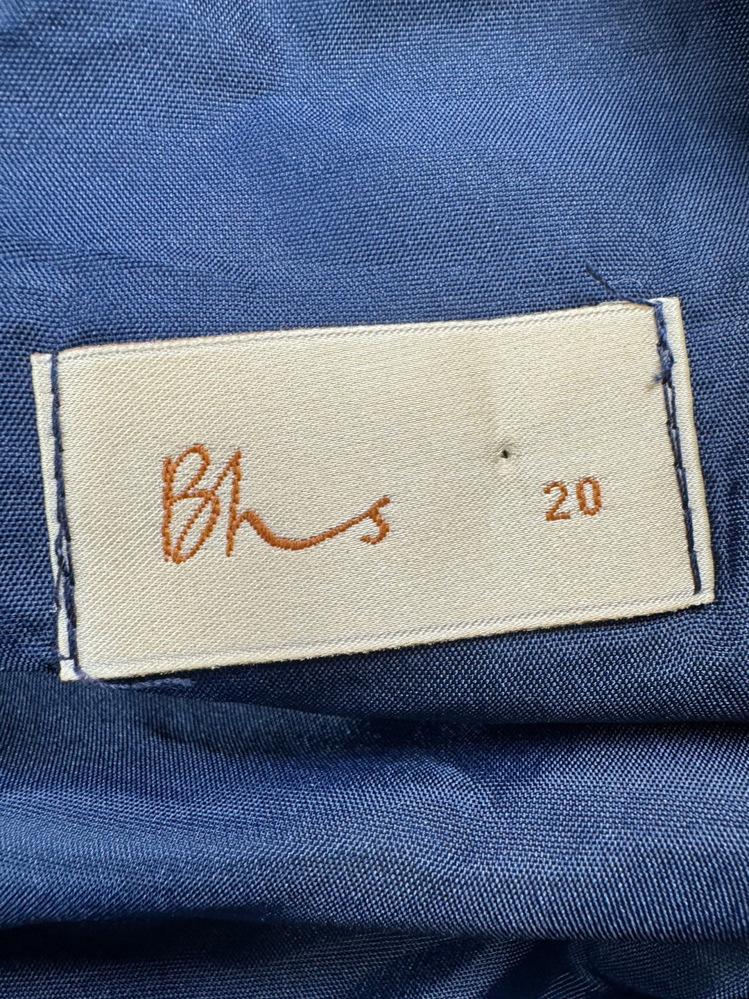 BHS Floral Checkered Crop Top - XL - Think Vintage