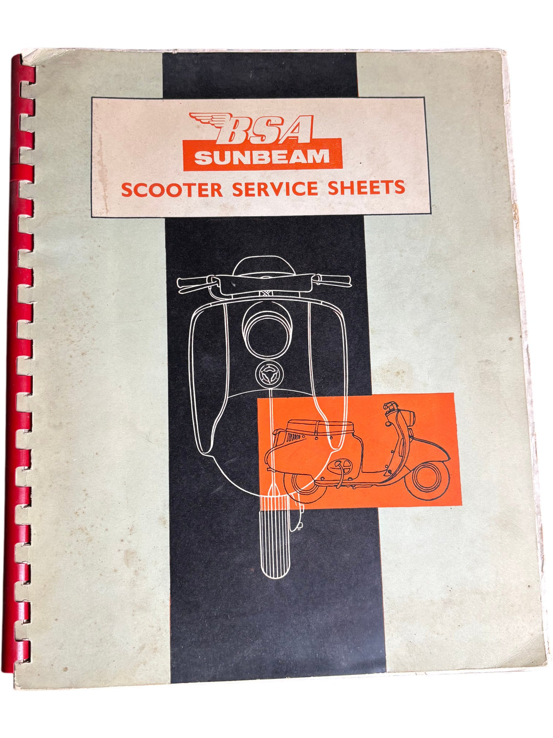 BSA Sunbeam Scooter Service Sheets Manual - Think Vintage