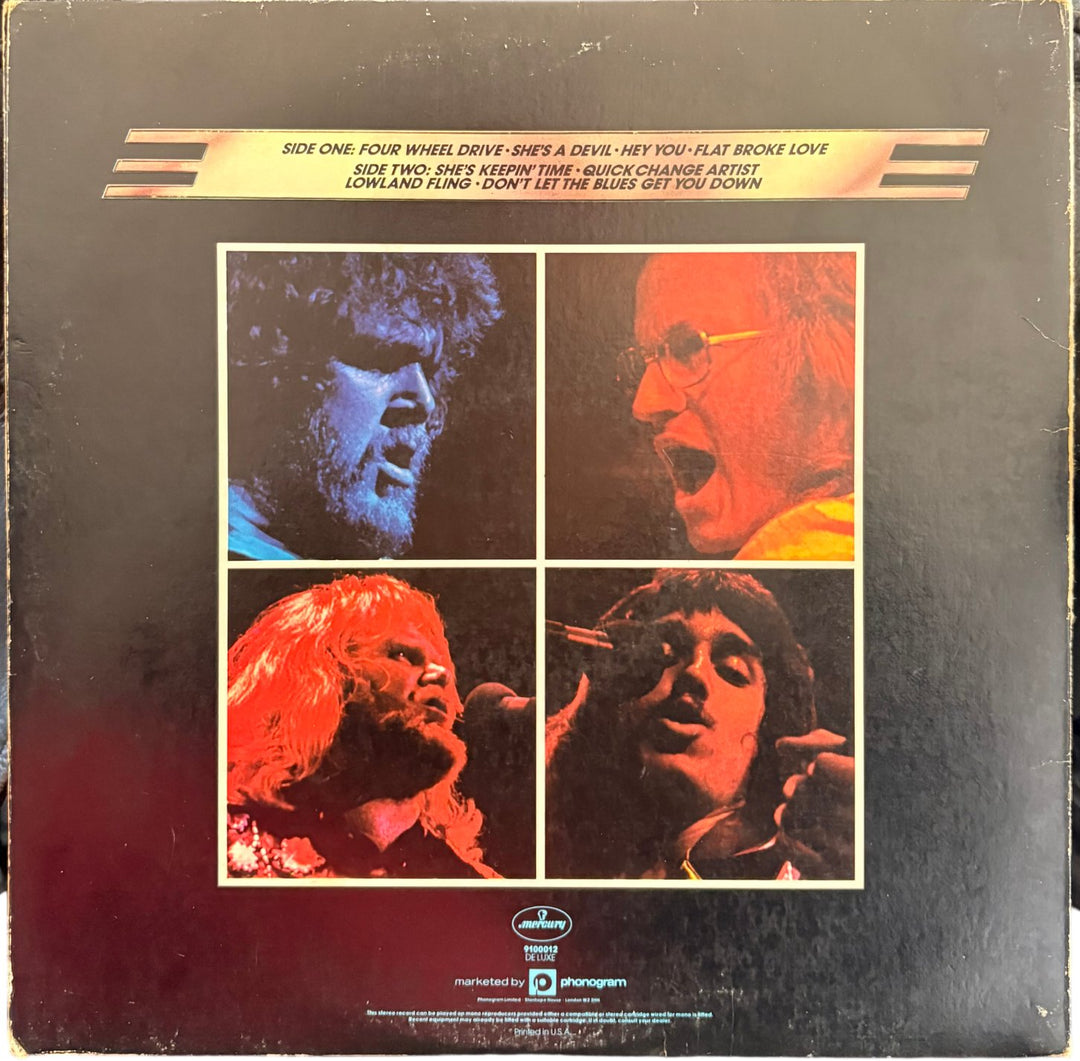 Bachman Turner Overdrive Four Wheel Drive Vinyl Record - Fair - Think Vintage ltd