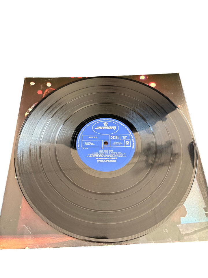 Bachman Turner Overdrive Four Wheel Drive Vinyl Record - Fair - Think Vintage ltd