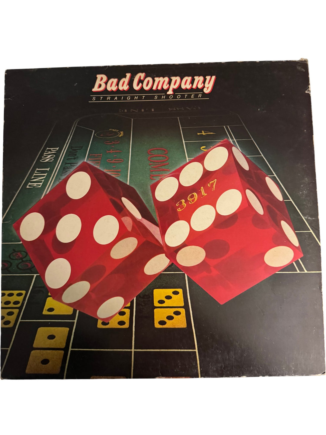 Bad Company Straight Shooter Vinyl Record - Good - Think Vintage ltd