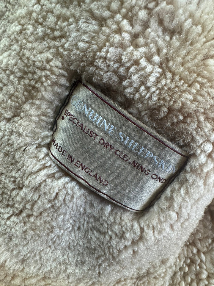 Baily's Shearling Leather Jacket - M - Think Vintage ltd