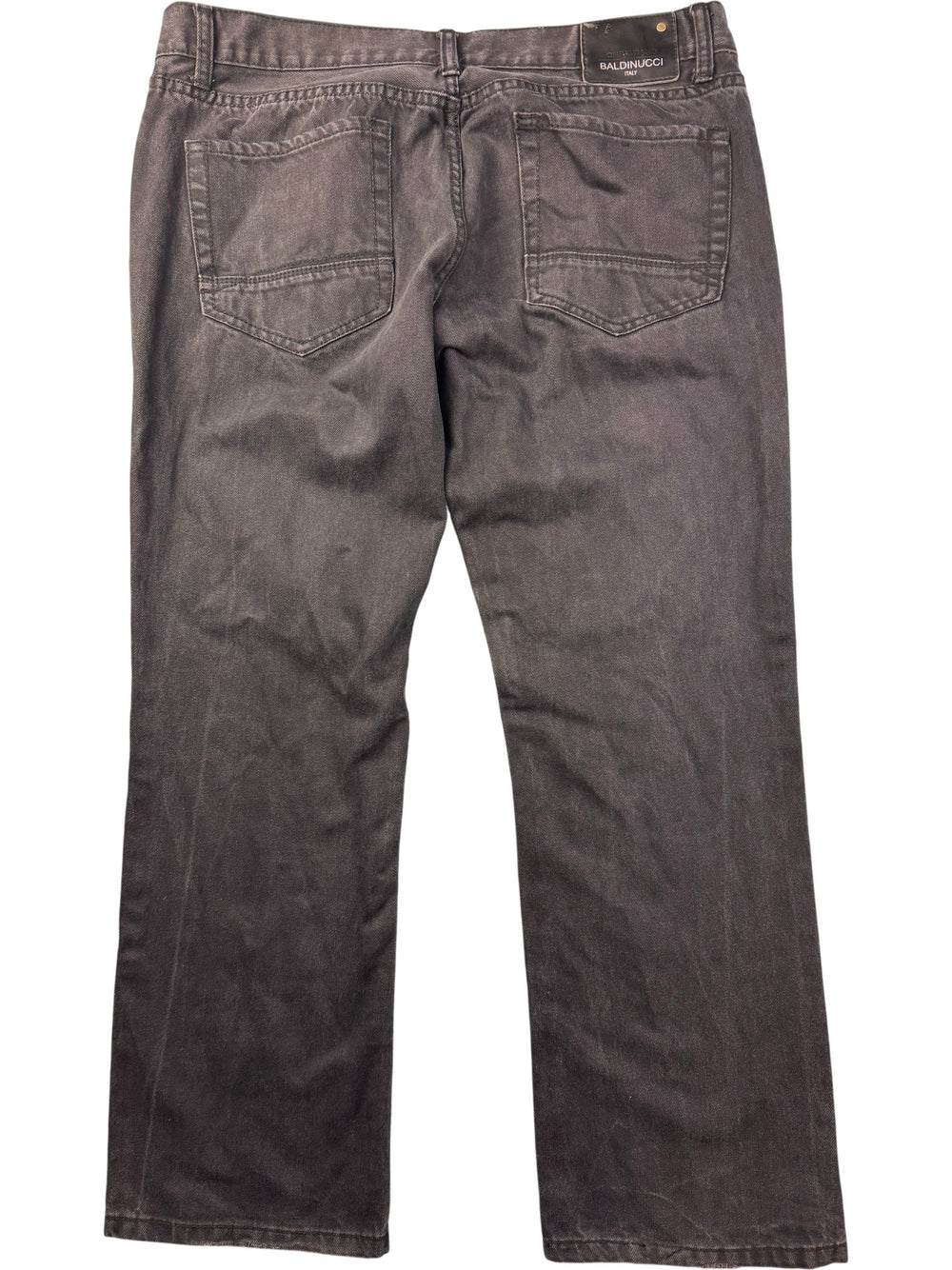 Baldinucci Straight Leg Denim Jeans - W37 - Think Vintage ltd