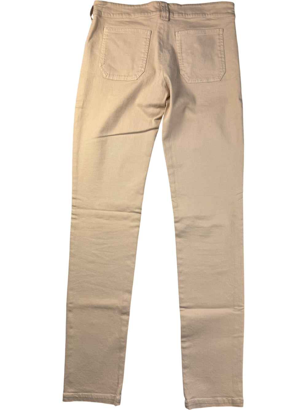 Balenciaga Beige Straight Leg Jeans - M - Think Vintage ltd