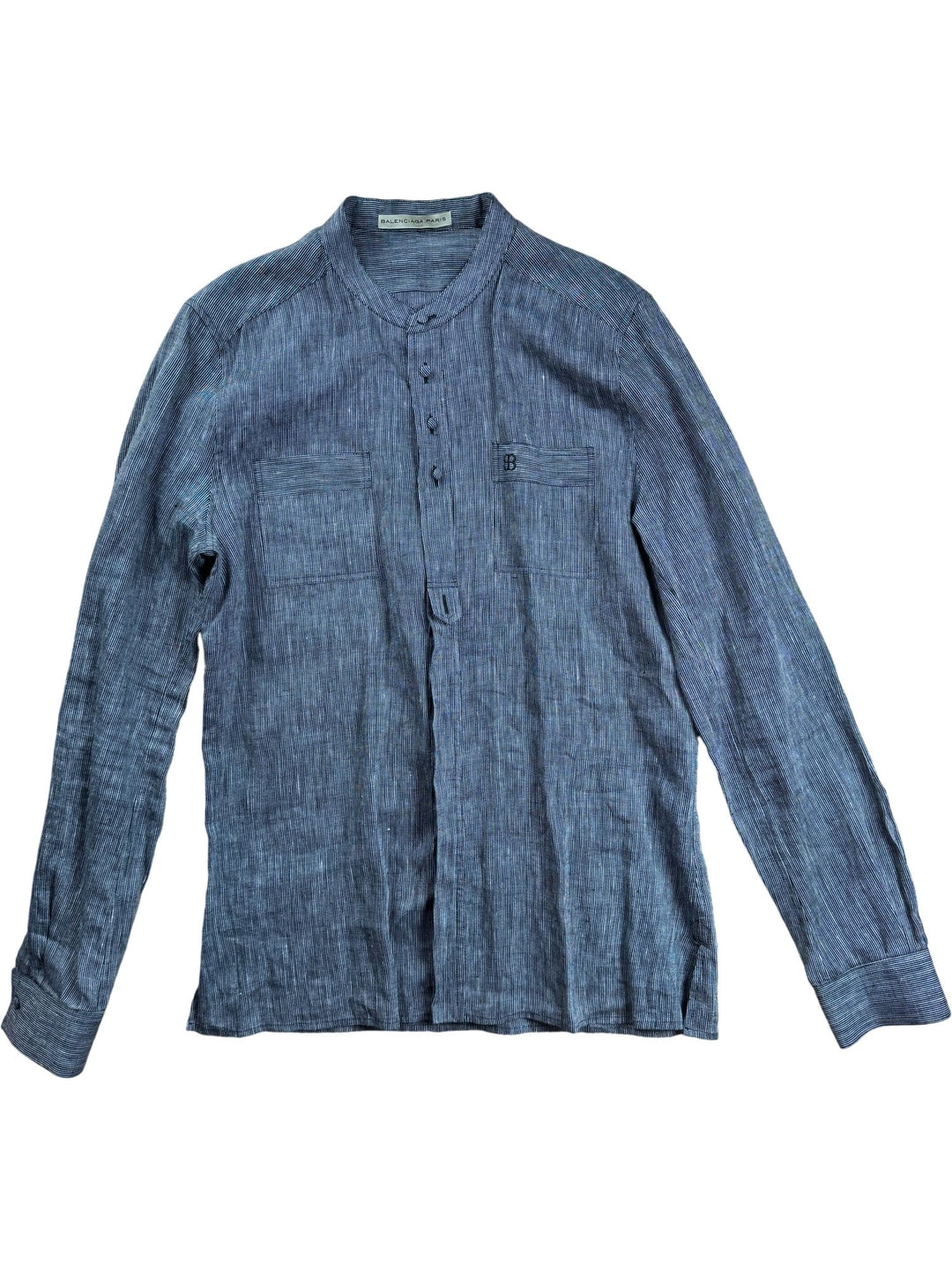 Balenciaga Long Sleeved Shirt - M - Think Vintage ltd