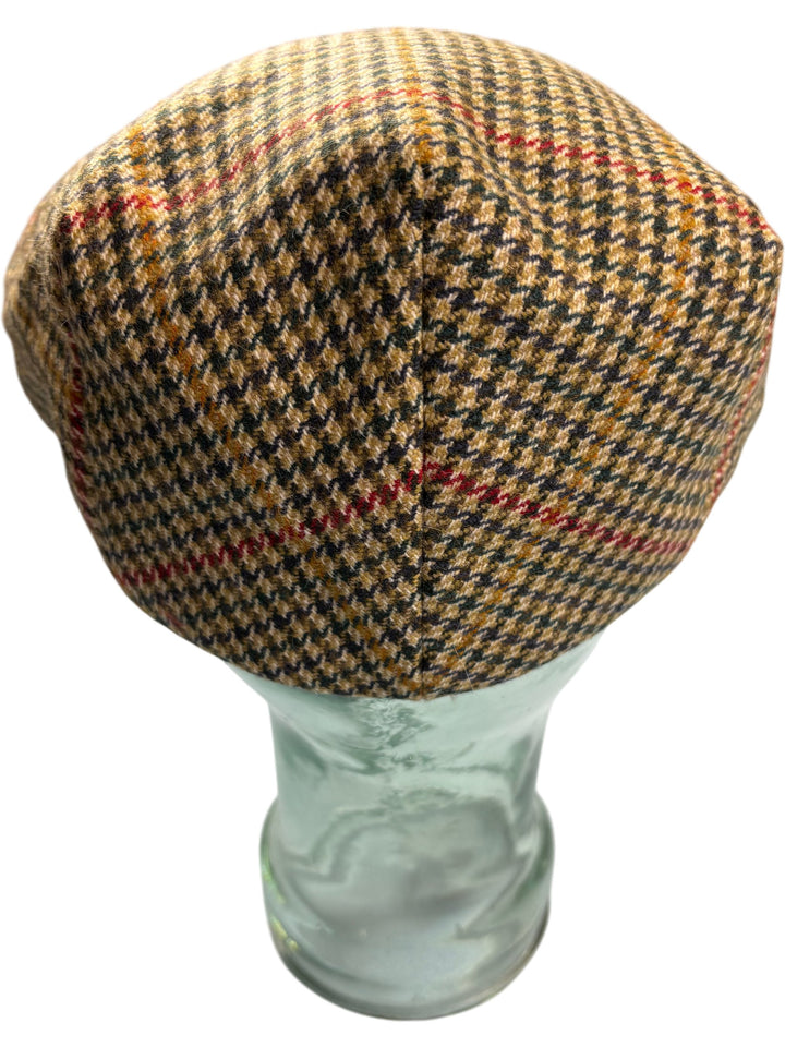 Barbour Check Flat Cap - Think Vintage