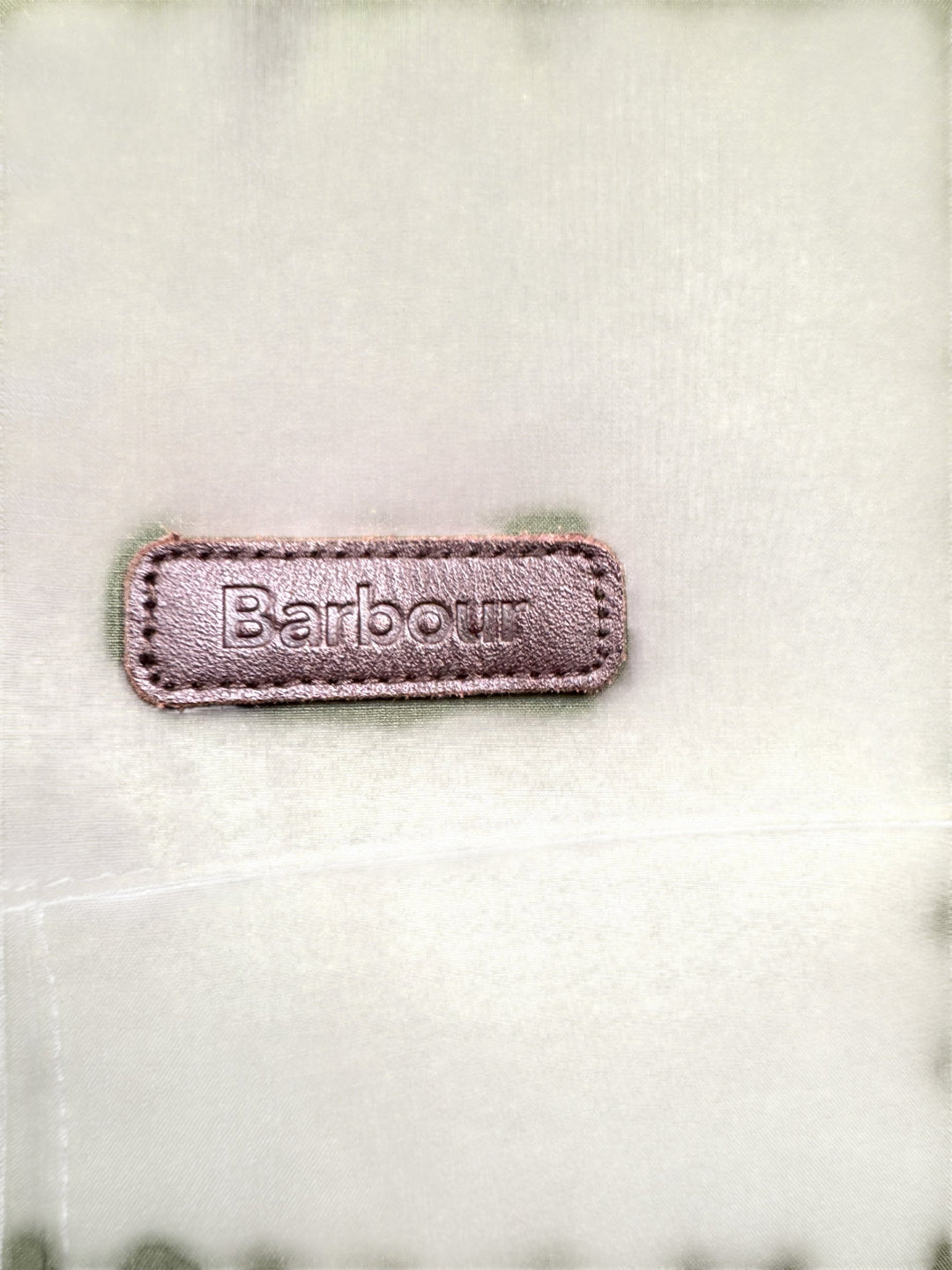 Barbour Green Hooded Rain Coat - L - Think Vintage Online Ltd