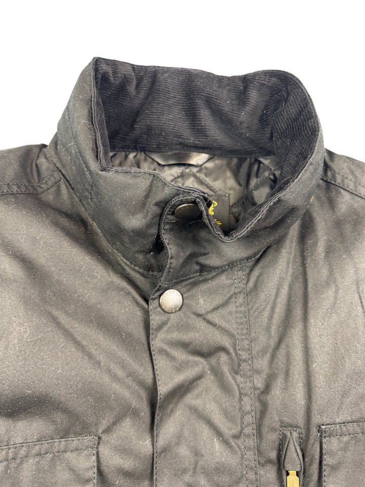 Barbour Waxed Cotton Jacket - L - Think Vintage Online Ltd