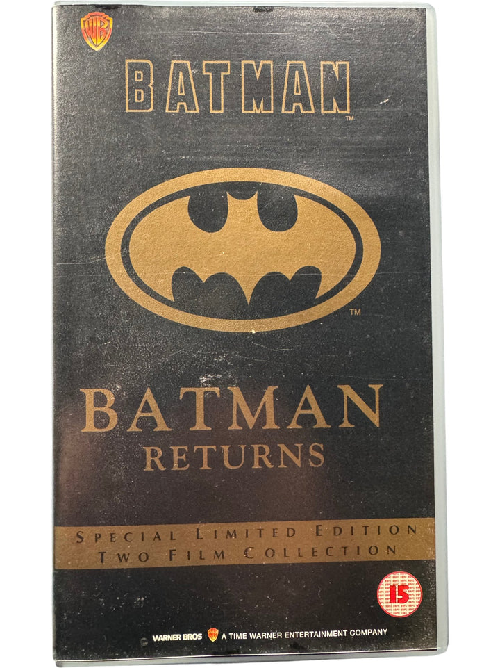 Batman Returns VHS Special Limited Edition Two Film Collection - Think Vintage ltd