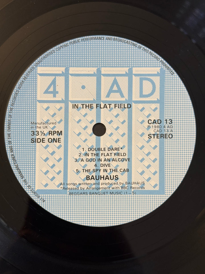 Bauhaus In The Flat Field Vinyl Record - Think Vintage Online Ltd