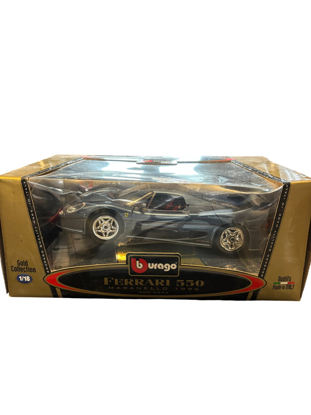 Bburago Ferrari 550 Maranello Model Car - Think Vintage ltd