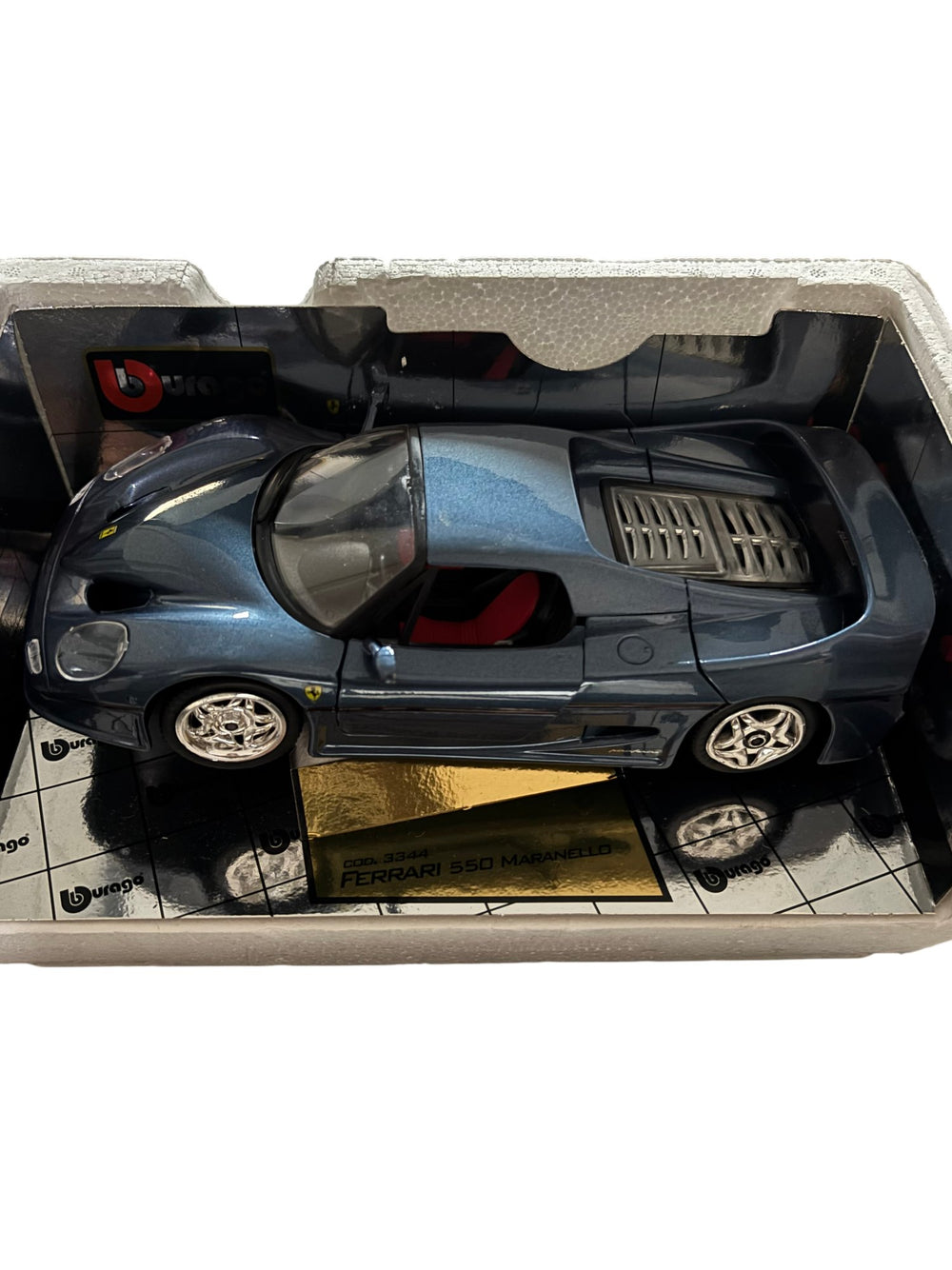 Bburago Ferrari 550 Maranello Model Car - Think Vintage ltd