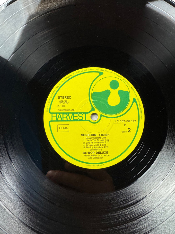 Be-Bop Deluxe Sunburst Finish Vinyl - Very Good