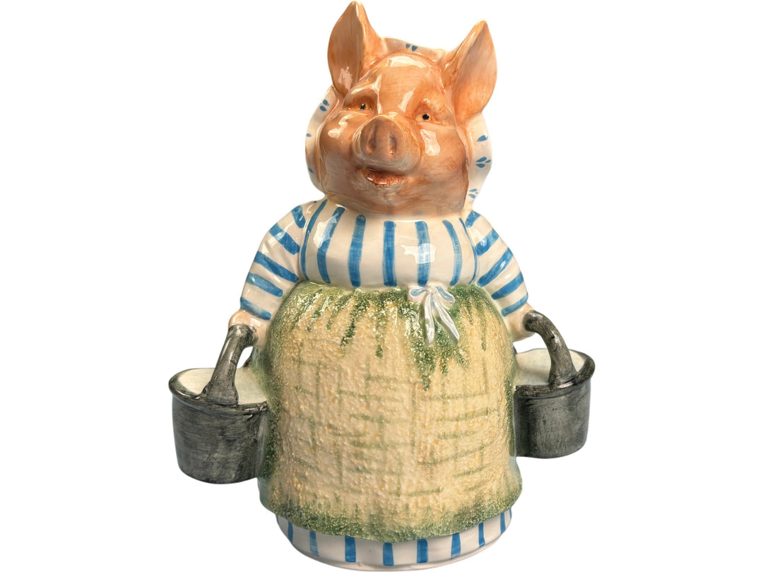Beatrix Potter Aunt Pettitoes Money Bank Figurine - Think Vintage ltd