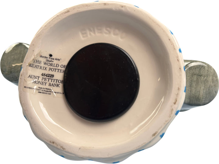 Beatrix Potter Aunt Pettitoes Money Bank Figurine - Think Vintage ltd