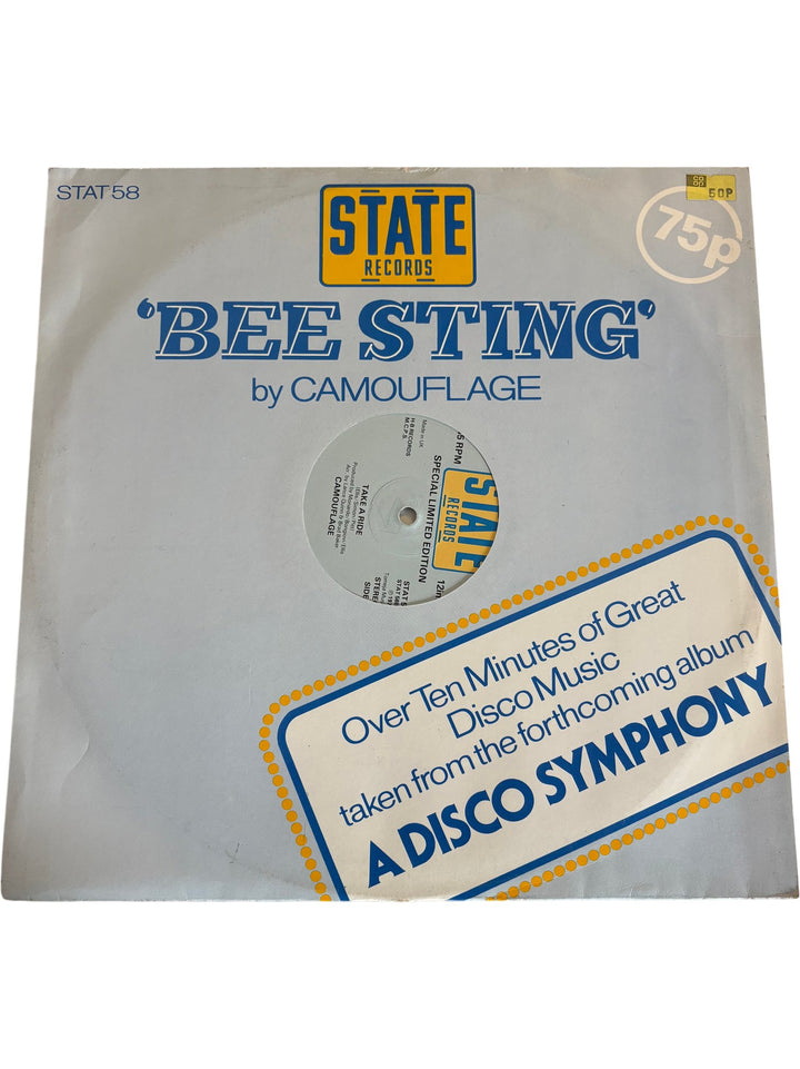 Bee Sting Camouflage Vinyl Record - Near Mint - Think Vintage ltd