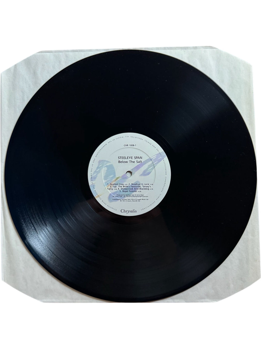 Below The Salt Steeleye Span Vinyl - Very Good+