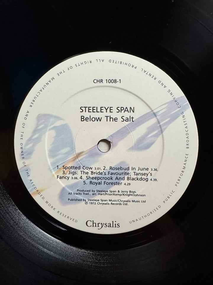 Below The Salt Steeleye Span Vinyl - Very Good+