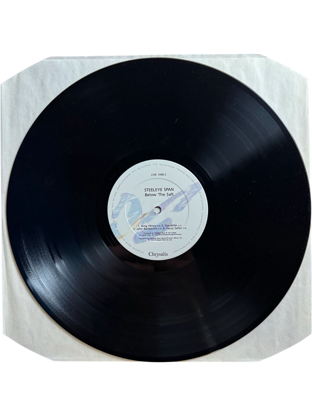 Below The Salt Steeleye Span Vinyl - Very Good+