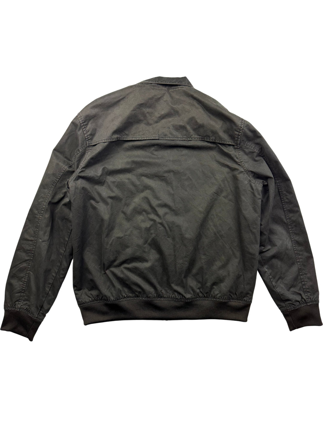 Ben Sherman Black Cotton Bomber Jacket - XL