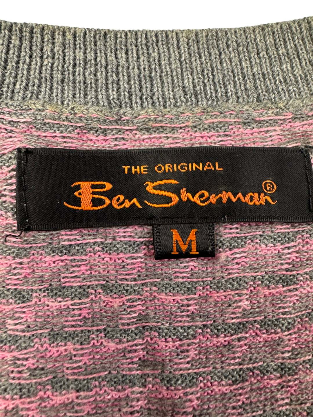 Ben Sherman Short Sleeve Knit Top - S - Think Vintage ltd