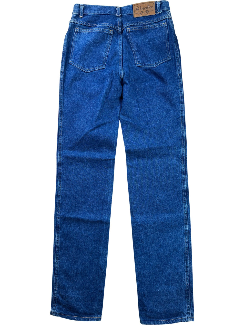 Benetton Denim Straight Leg Jeans - W30 - Think Vintage ltd