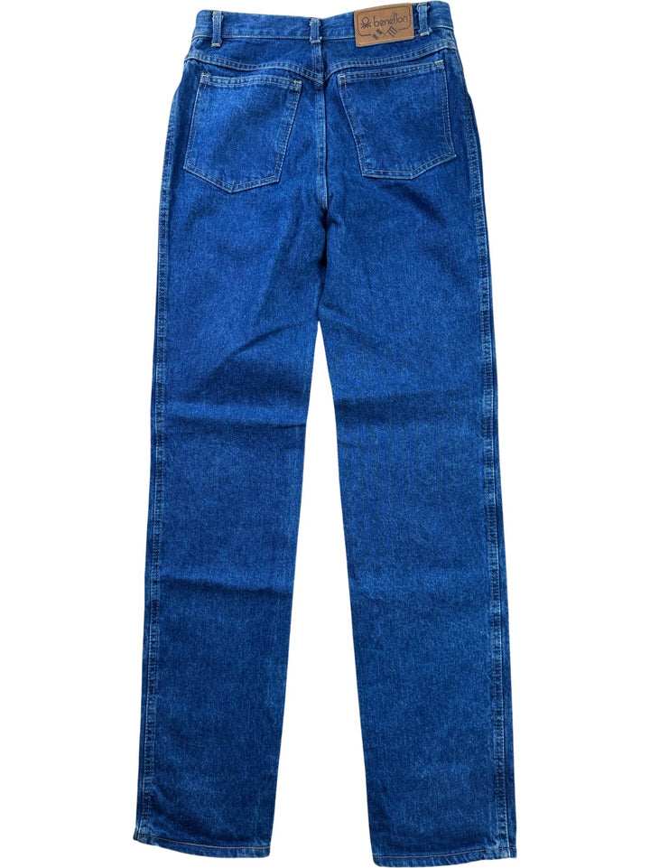 Benetton Denim Straight Leg Jeans - W30 - Think Vintage ltd