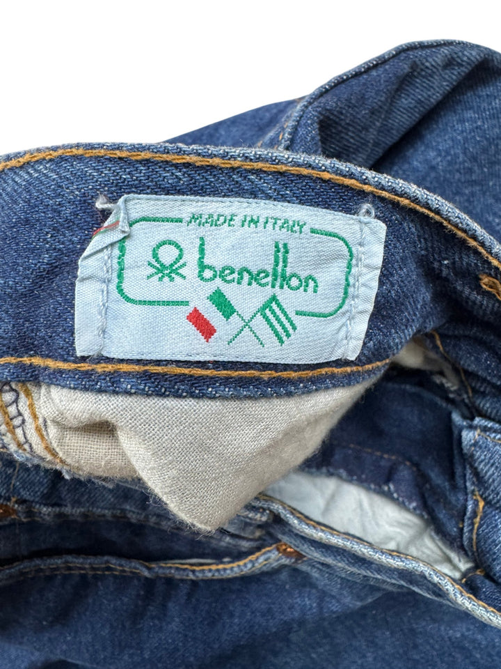 Benetton Denim Straight Leg Jeans - W30 - Think Vintage ltd