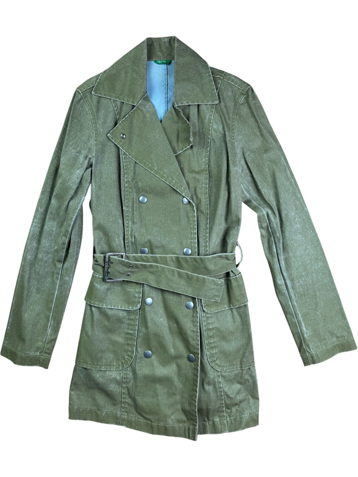 Benetton Italian Trench Coat - S