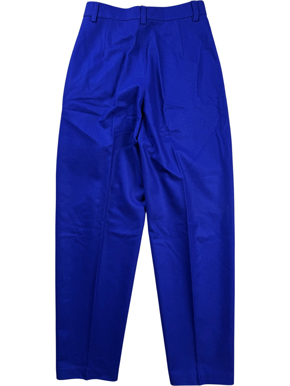 Benetton Purple Wool Blend Trousers - W26 - Think Vintage ltd