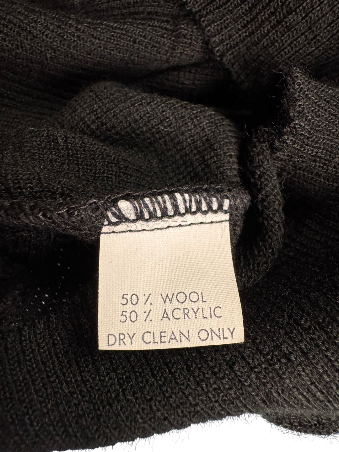 Bentley Casuals Black Colour Block Sweater - M - Think Vintage ltd