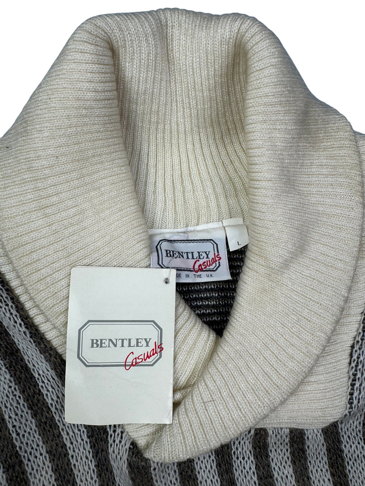Bentley Casuals Striped Sweater - M - Think Vintage ltd