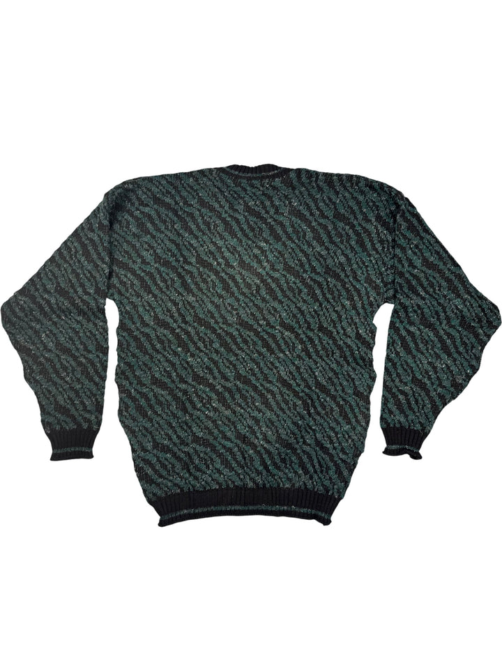 Bentley Casuals V-Neck Sweater - M - Think Vintage Online Ltd