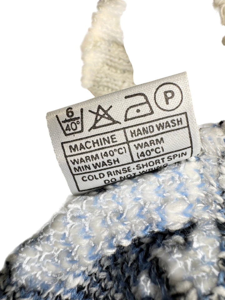 Bentley Geometric Patterned Sweater - M - Think Vintage