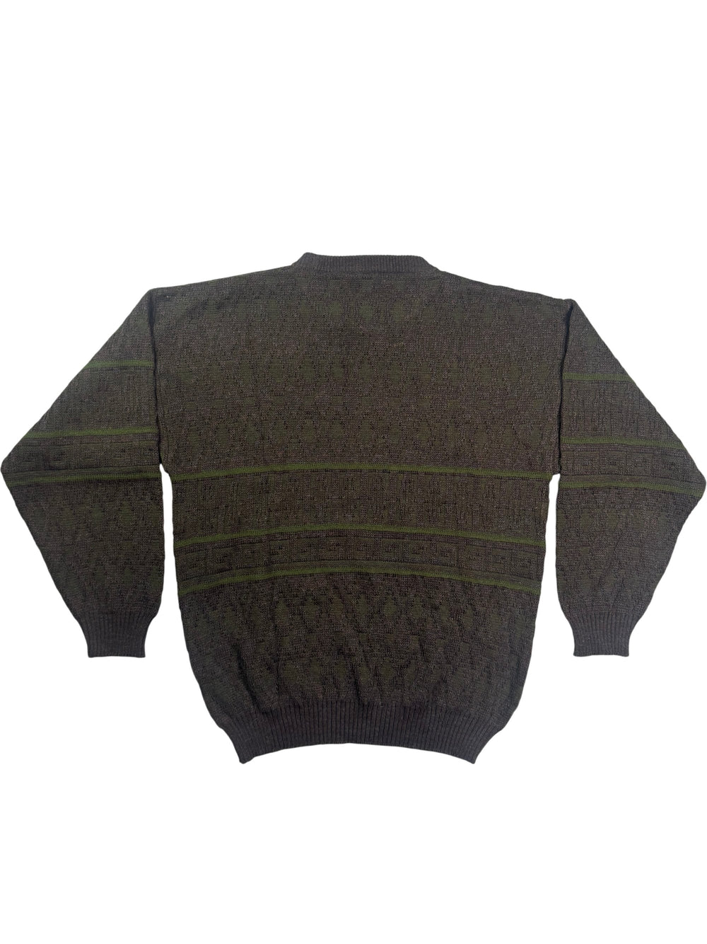 Bentley Green Wool Blend Sweater - M - Think Vintage Online Ltd