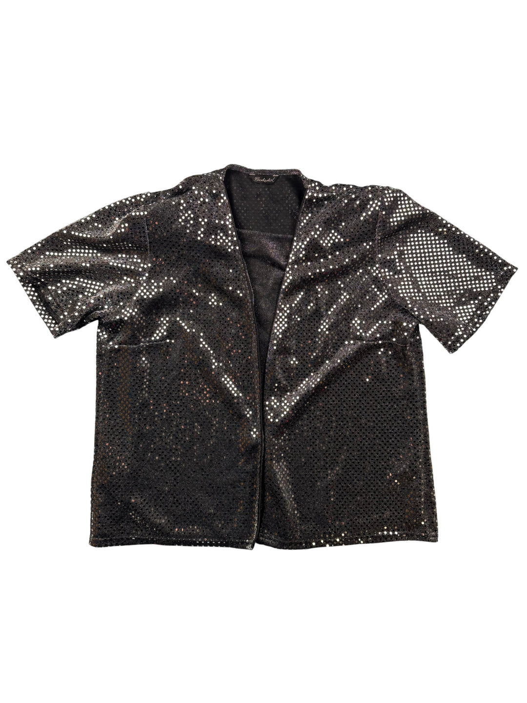 Berkertex Sequin Short Sleeved Jacket - M - Think Vintage Online Ltd