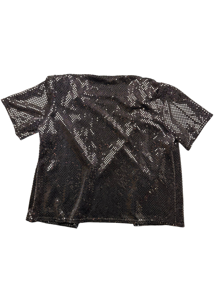 Berkertex Sequin Short Sleeved Jacket - M - Think Vintage Online Ltd