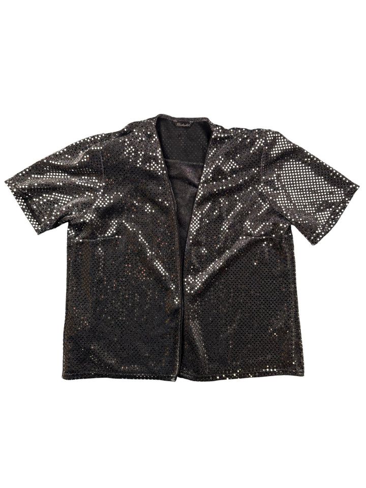 Berkertex Sequin Short Sleeved Jacket - M - Think Vintage ltd