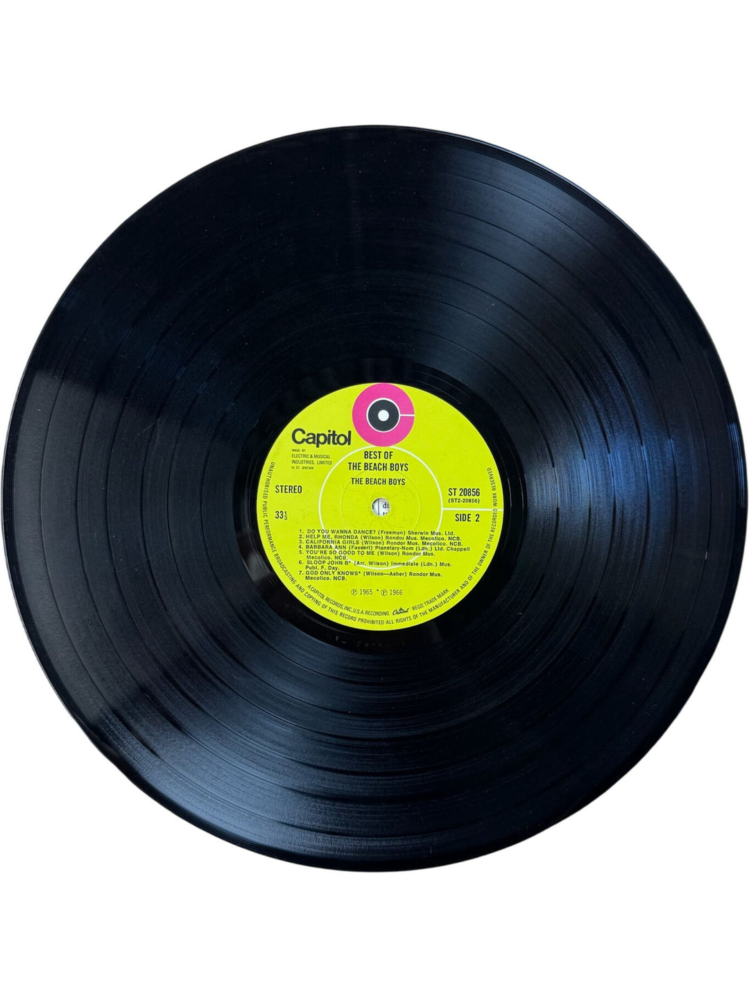 Best Of The Beach Boys Vinyl LP - Good