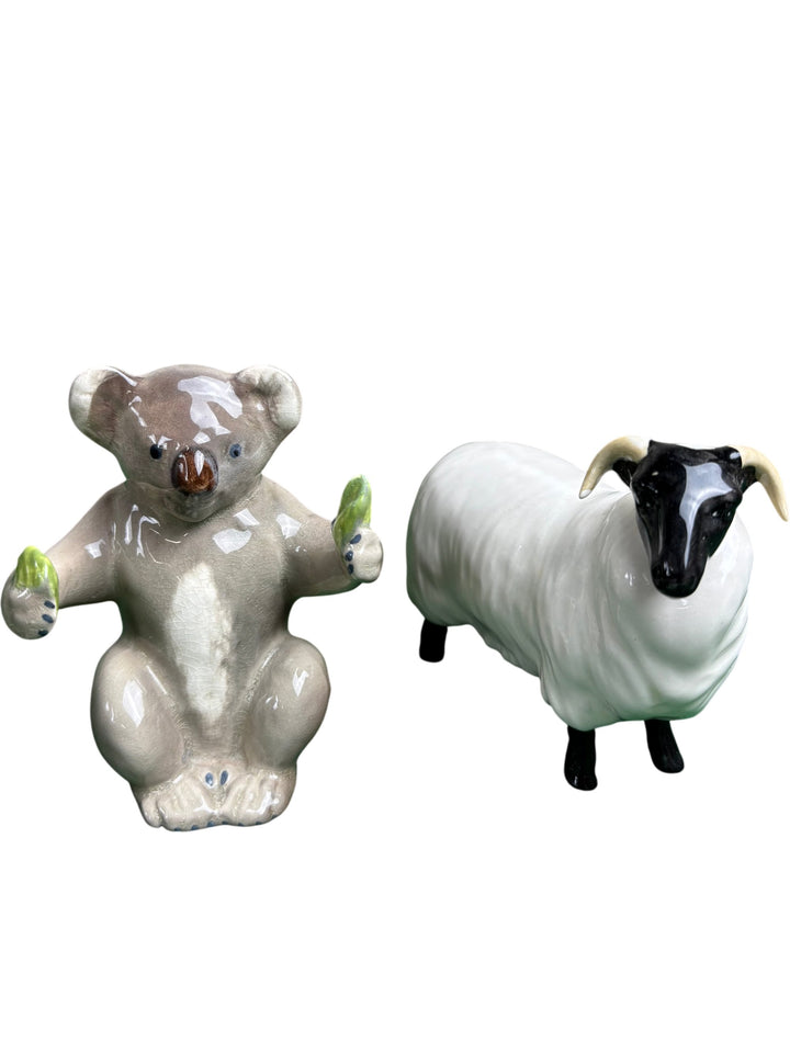 Beswick Koala and Sheep Figurines - Think Vintage Online Ltd