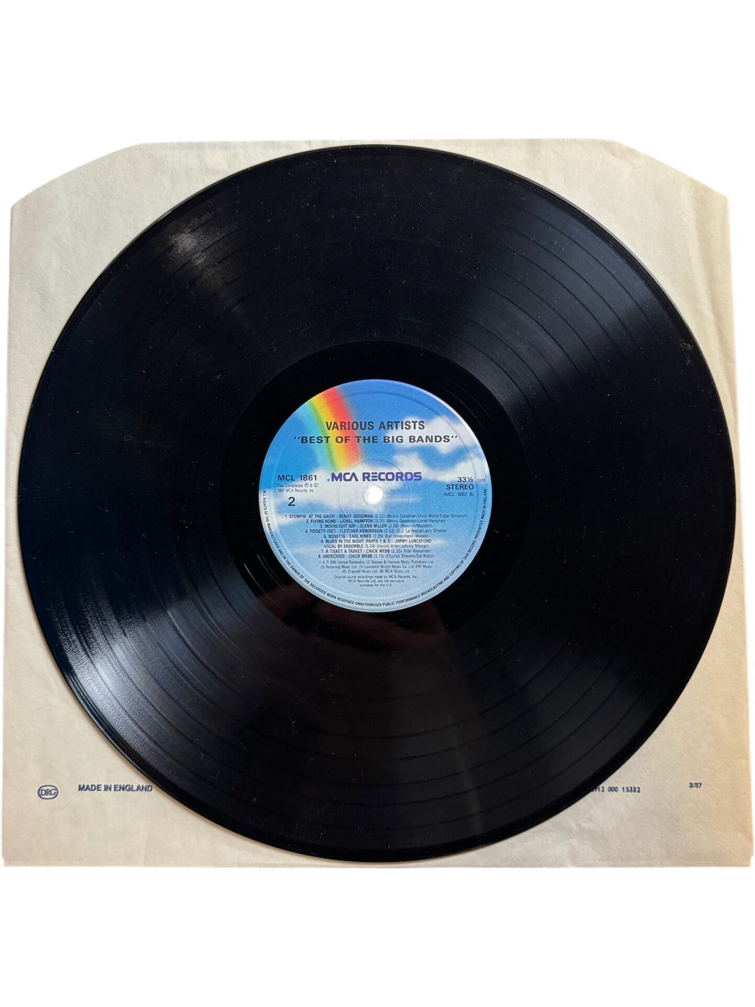 Big Bands Swing Time Vinyl - Very Good
