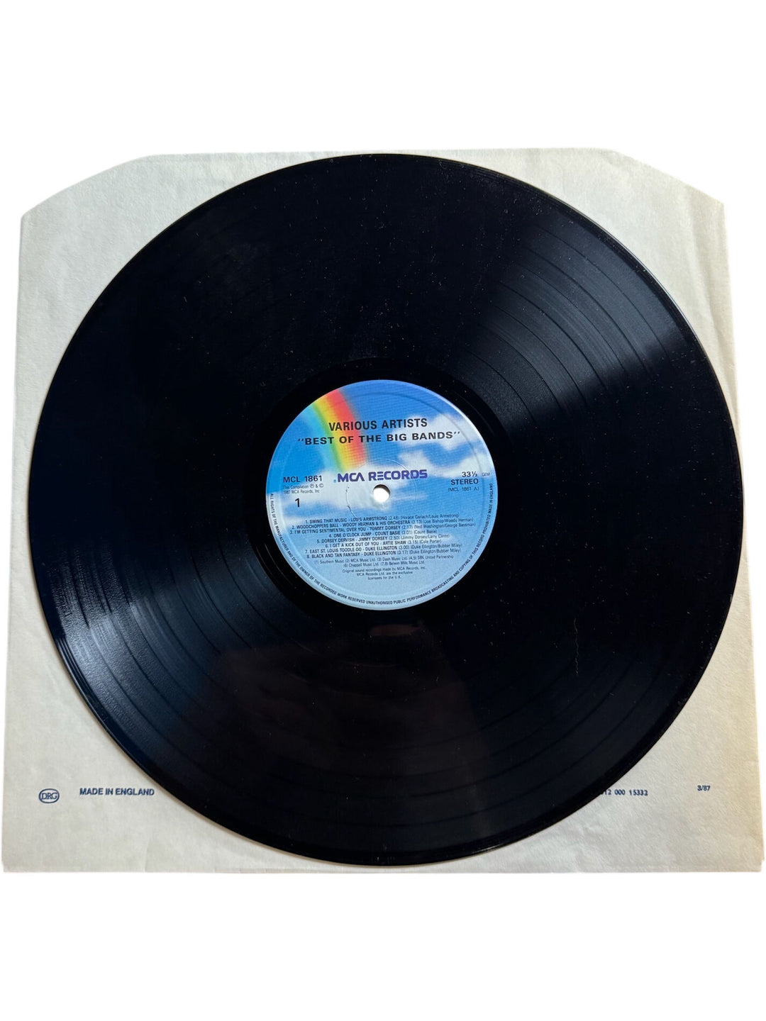 Big Bands Swing Time Vinyl - Very Good