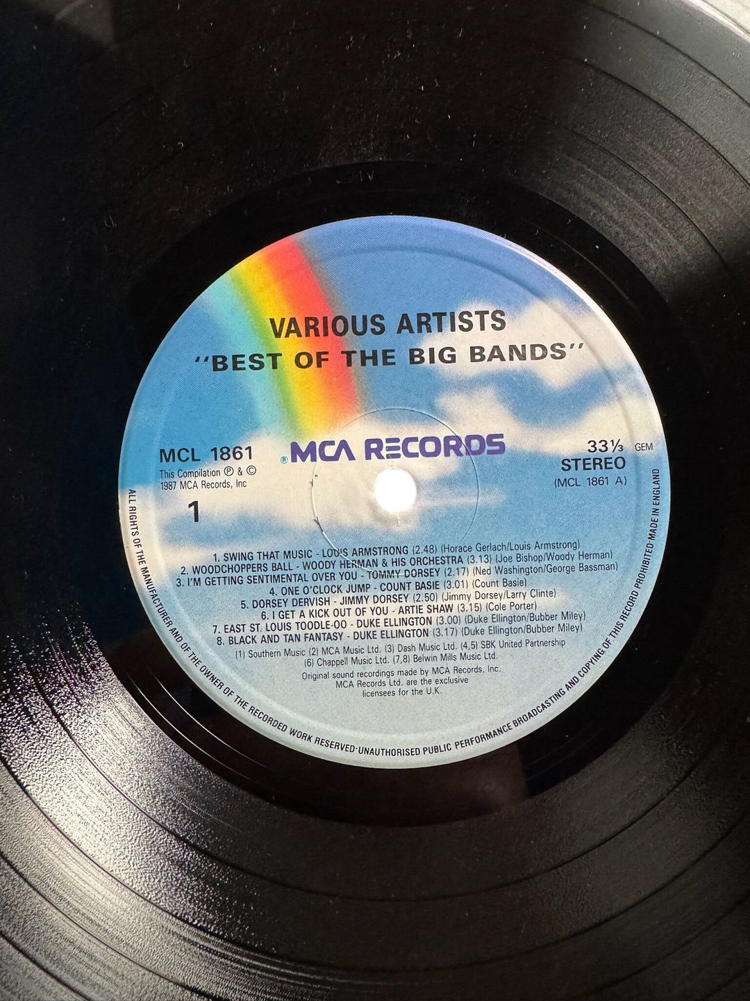 Big Bands Swing Time Vinyl - Very Good