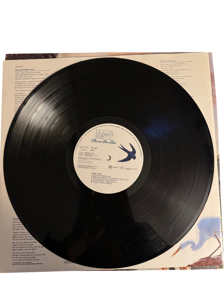 Big Country Peace In Our Time Vinyl - Good - Think Vintage ltd