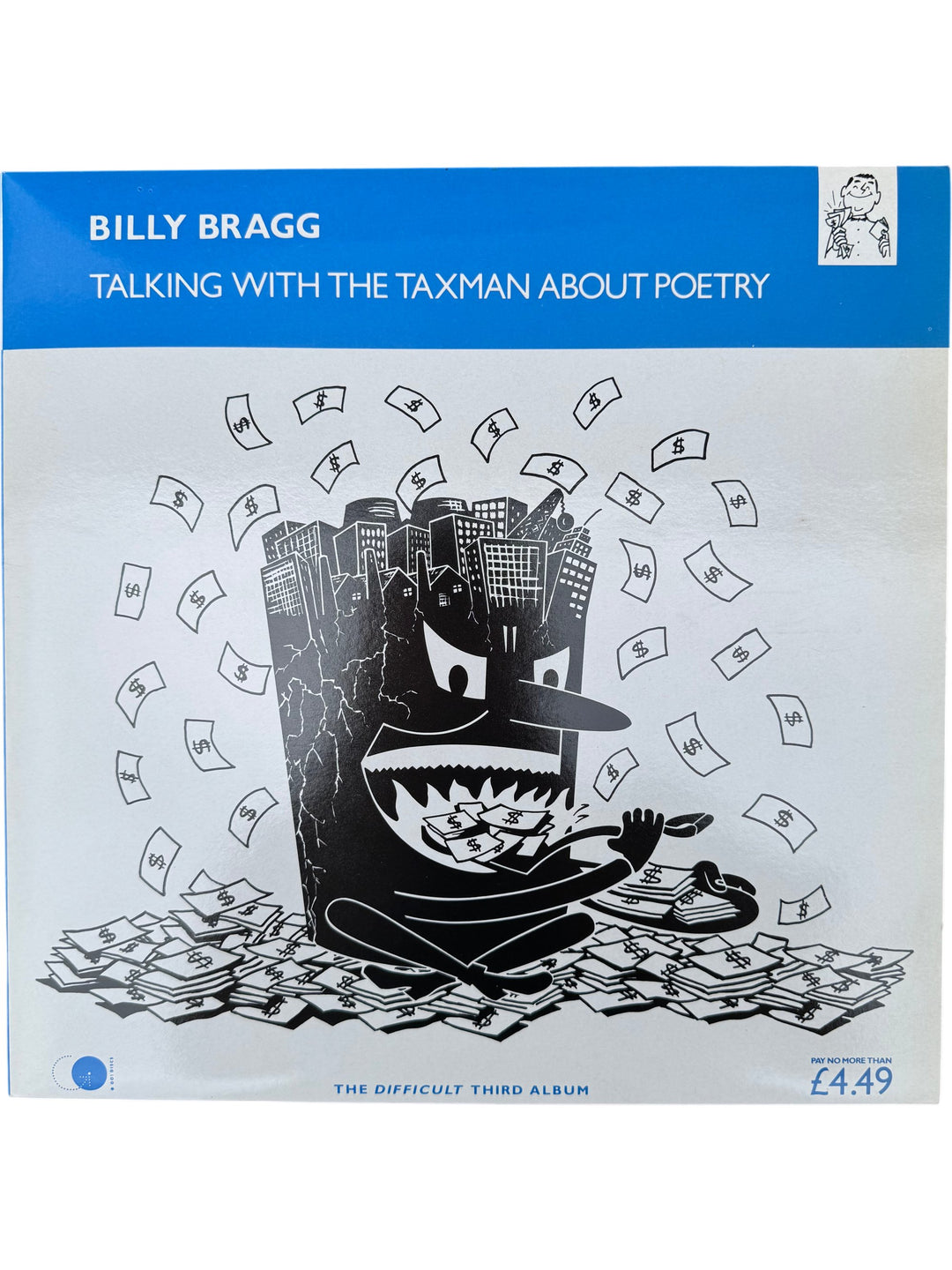 Billy Bragg The Difficult Third Album Vinyl - Think Vintage Online Ltd