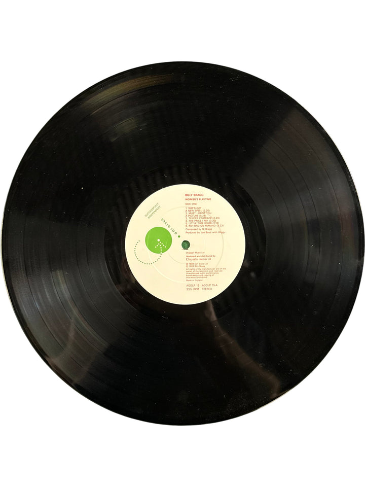 Billy Bragg Workers Playtime Vinyl Record - Think Vintage Online Ltd
