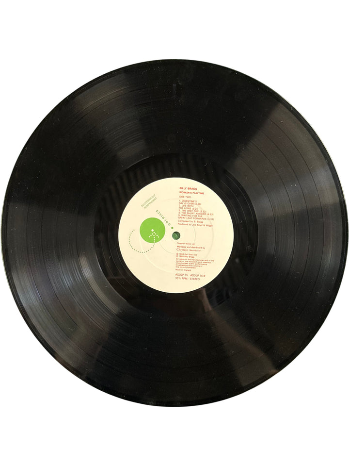 Billy Bragg Workers Playtime Vinyl Record - Think Vintage Online Ltd