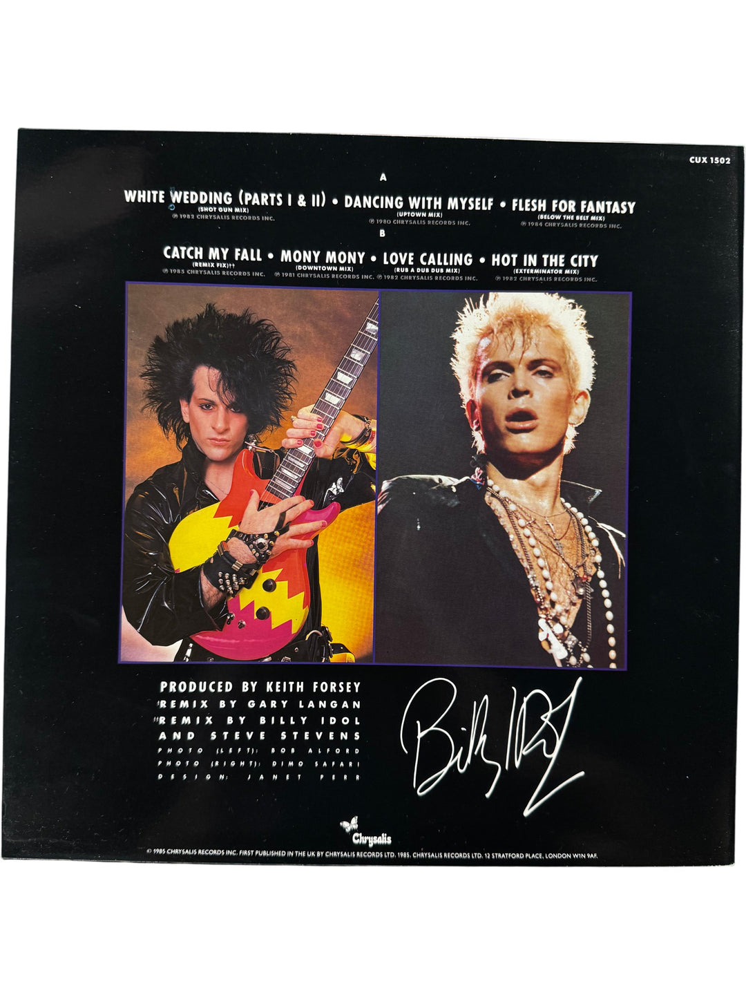 Billy Idol Vital Idol Vinyl Record - Think Vintage