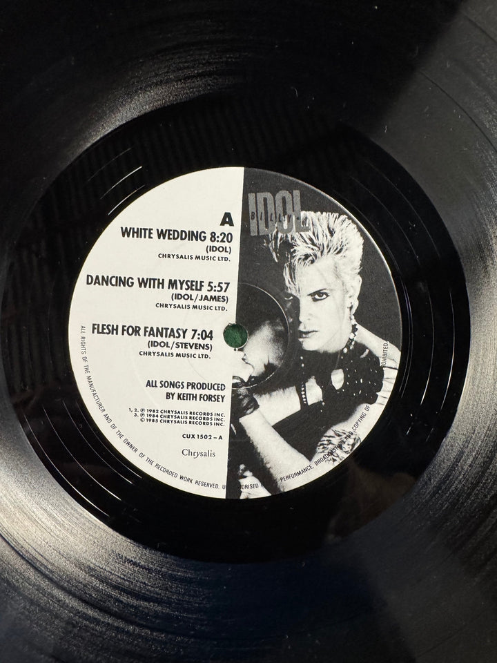 Billy Idol Vital Idol Vinyl Record - Think Vintage